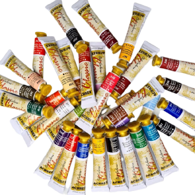 Óleo Classic Acrilex 20 Ml | Pintura al Óleo para Artistas | Bartola Artística