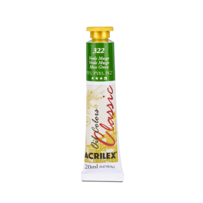 Óleo Classic Acrilex 20 Ml | Pintura al Óleo para Artistas | Bartola Artística