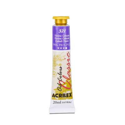 Óleo Classic Acrilex 20 Ml | Pintura al Óleo para Artistas | Bartola Artística