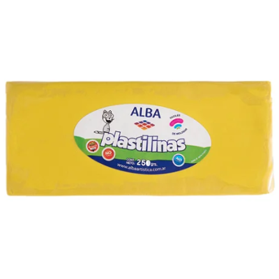 Plastilina Alba 250g: Bloques para Modelado y Arte | Bartola Artística