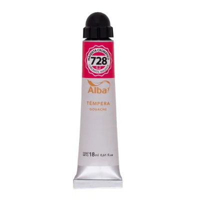 Témpera Alba Profesional G2 18ml: Pigmentos Intensos | Bartola Artística