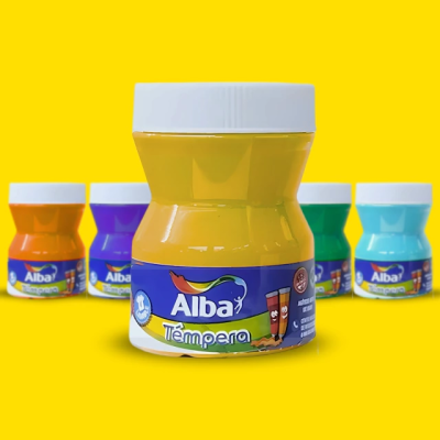 Témpera Premium Alba Colores Cromáticos y Metálicos x 100 ml | Bartola Artística