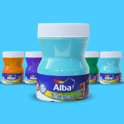 Témpera Premium Alba Colores Cromáticos y Metálicos x 100 ml | Bartola Artística