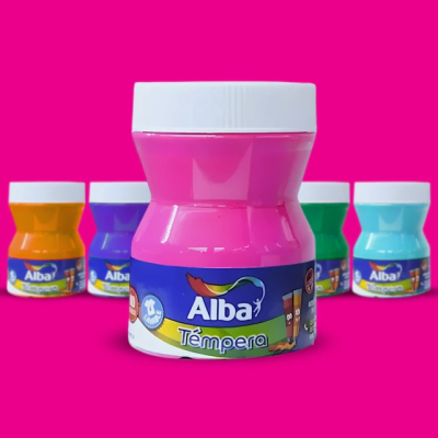 Témpera Premium Alba Colores Cromáticos y Metálicos x 100 ml | Bartola Artística