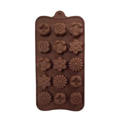 Molde De Reposteria Flores X 15 Cavidades | Bartola Artística