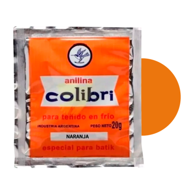 Anilina Teñido en Frío Colibrí 20g | Bartola Artística