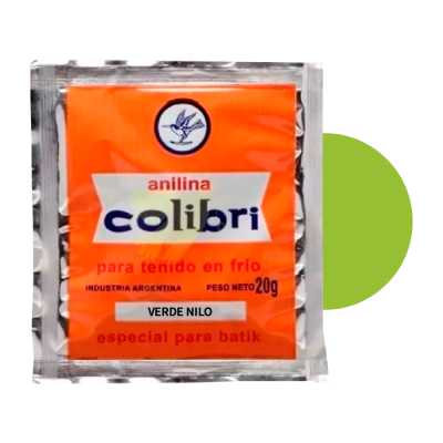 Anilina Teñido en Frío Colibrí 20g | Bartola Artística