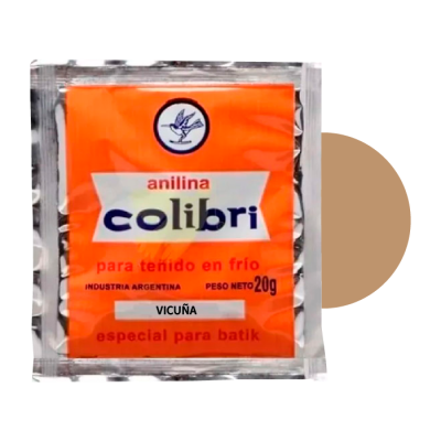 Anilina Teñido en Frío Colibrí 20g | Bartola Artística