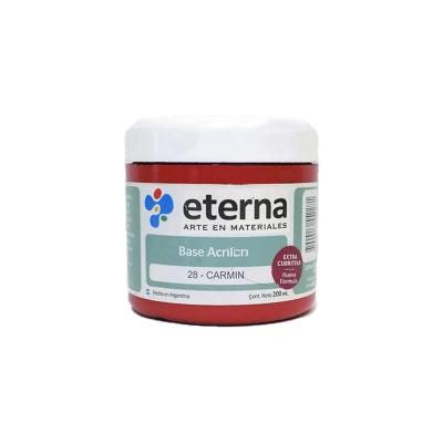 Base Acrílica Eterna 200ml - Alto Poder Cubritivo | Bartola Artística