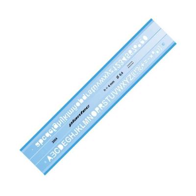 Letrógrafo Inyectado Normalizado 4 mm Plantec | Bartola Artística