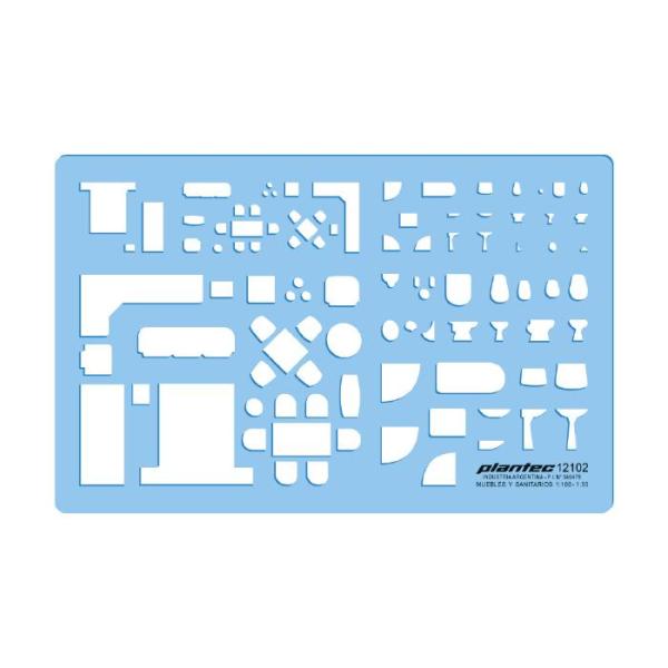 Plantilla Inyectada Muebles/Sanitarios 1:100 / 1:50 | Plantec