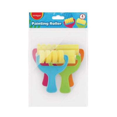 Rodillo Goma Espuma Keyroad Fancy Set x4 | Bartola Artística