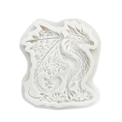 Molde De Silicona Dragón | Bartola Artística