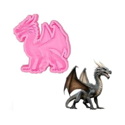 Molde De Silicona Dragón | Bartola Artística