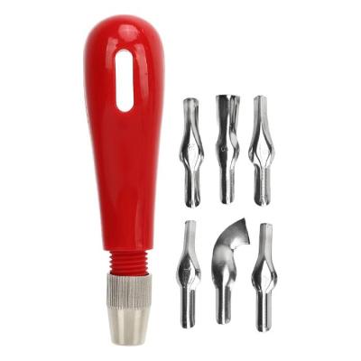 Lino Carving Cutter Tools Con 6 Gubias Sinoart | Bartola Artística