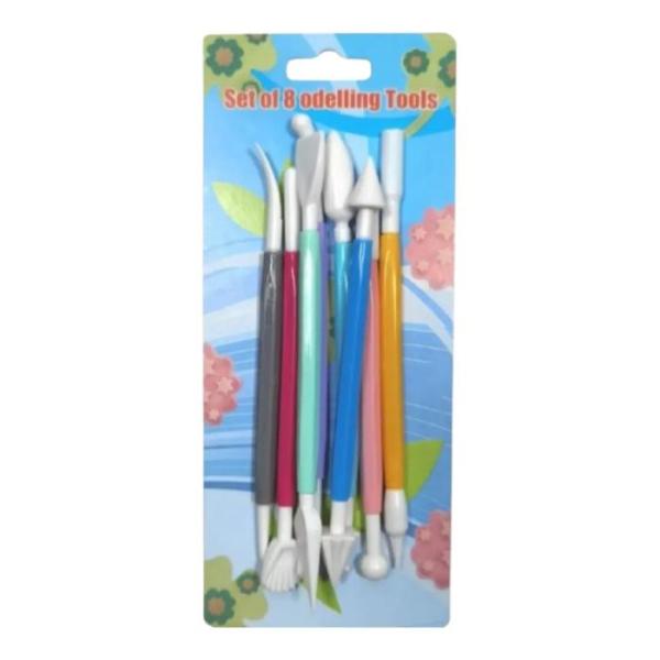 Estecas De Colores X 8 Unidades