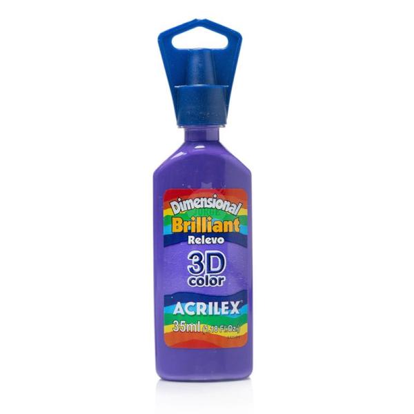 Pintura dimensional brillante 35 ml. Acrilex