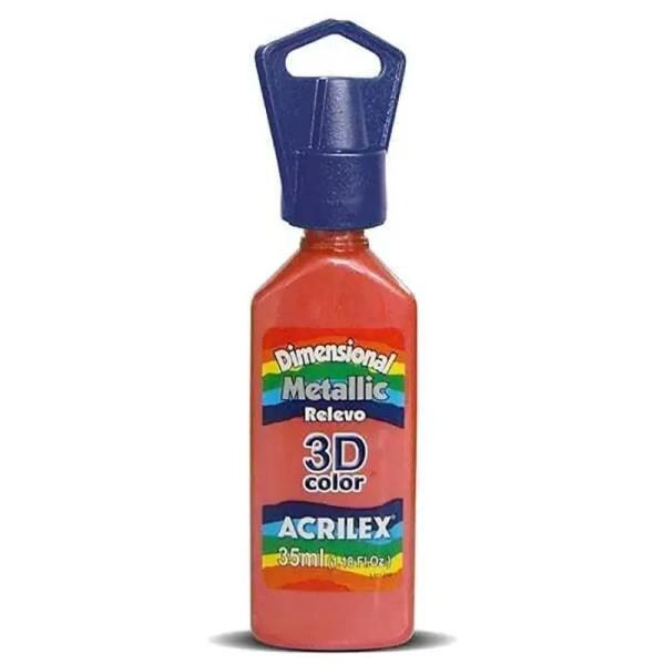 Pintura Dimensional Acrilex Metallic 35 ml