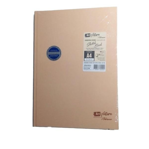 CUADERNO ART NATURE 90 G ADVANCE LISO A4 X 80 H