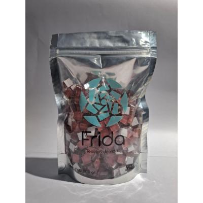 Vidrios Frida 10x10 mm Bolsa x 500 Grs Para Mosaiquismo | Bartola Artística