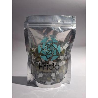 Vidrios Frida 10x10 mm Bolsa x 500 Grs Para Mosaiquismo | Bartola Artística