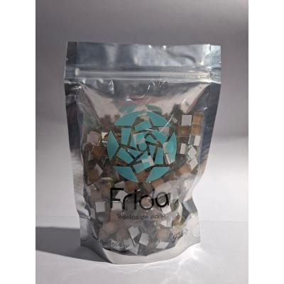 Vidrios Frida 10x10 mm Bolsa x 500 Grs Para Mosaiquismo | Bartola Artística