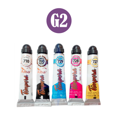 Tempera Profesional G2 X 18 ml