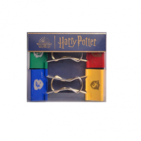 Binder Clips Harry Potter Mooving 32 Mm X 4 Unidades