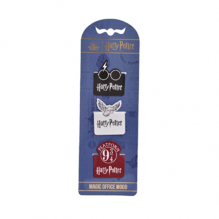Magnetic Bookmarks Harry Potter Mooving X 4 Unidades
