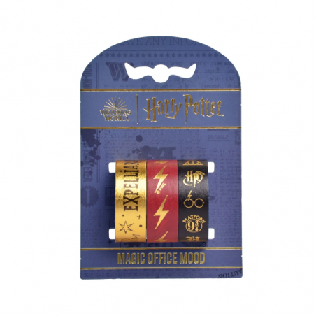 Cinta Washi Tape Harry Potter Mooving Blíster X 3 Unidades