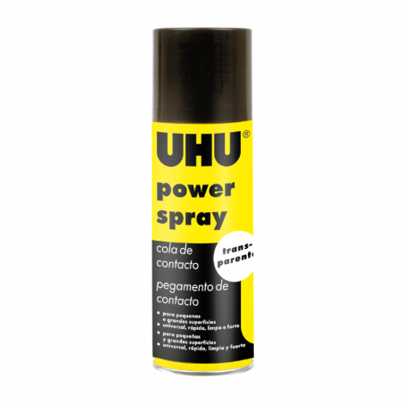Pegamento De Contacto Power Spray Uhu X 200 ml