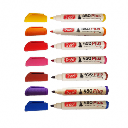 Marcador Para Pizarra 450 Plus Trabi Recargable 2 - 4 Mm