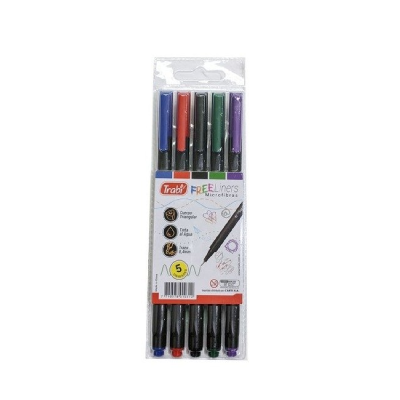 Microfibra Free Liners 0.4 Mm X 5 Colores