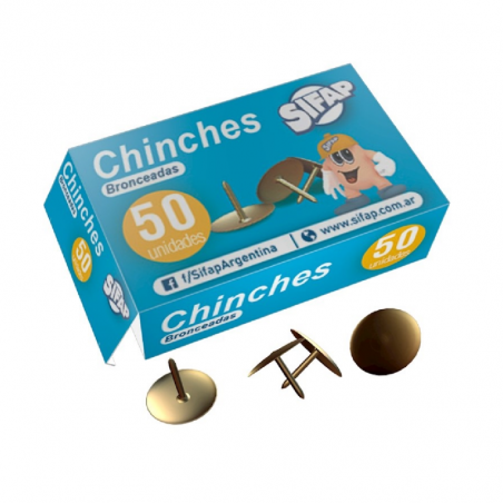 Chinches Bronceadas Sifap X 50 Unidades