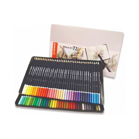 Lápices Schwan Art Stabilo X 72 Colores