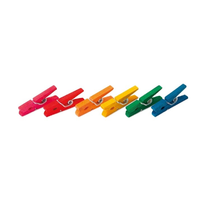 Broche De Madera Color 25 Mm - Imagen 2