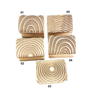 Veteador De Madera 6 Cm N° 01