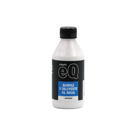 Barniz Y Diluyente Al Agua Satinado Eq X 250 cc