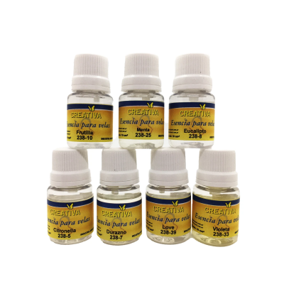 Esencia Para Vela Fragancia Lemon Grass X 10 Cc