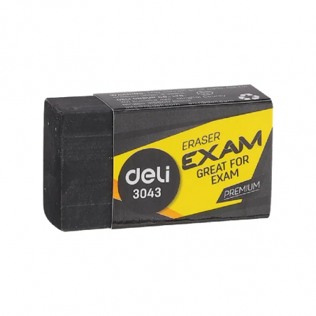 Goma De Borrar Deli Exam Negra