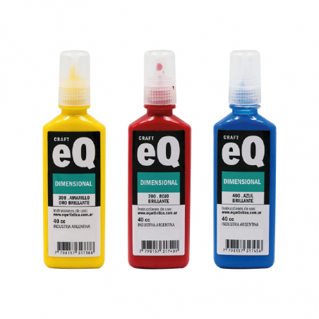 Pintura Dimensional Brillante Eq X 40 cc