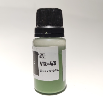 Pigmento Bajo Cubierta Verde Victoria Oscuro (VR-43) 15 Cc