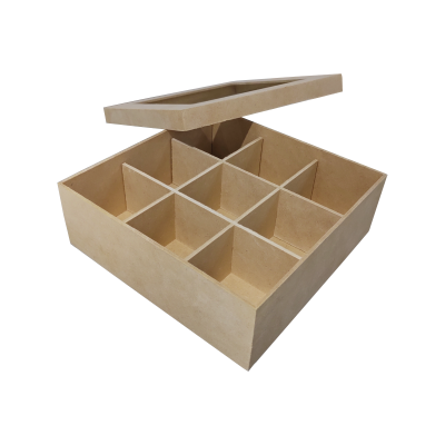 Caja De Te Con Vidrio X 9 - Imagen 2