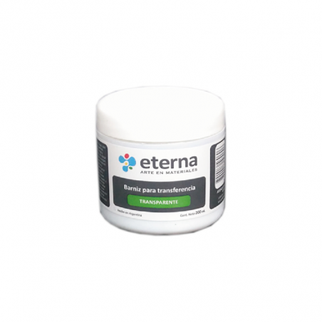 Barniz Para Transferencia Transparente Eterna X 200 ml