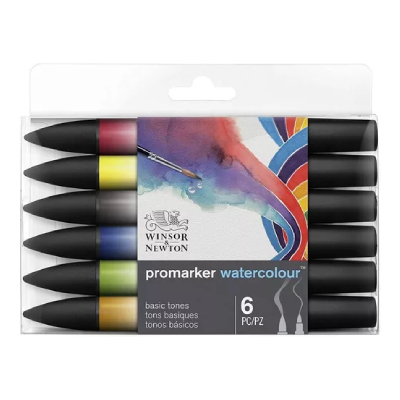 Promarker Watercolour X 6 Colores