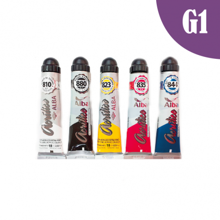 Acrílico Profesional Alba G1 X 18 ml