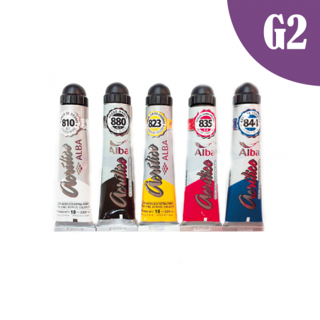 Acrílico Profesional Alba G2 X 18 ml
