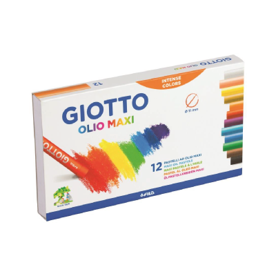 Pastel Al Oleo X 12 Colores
