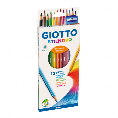 Lápices Stilnovo Giotto X 12 Colores