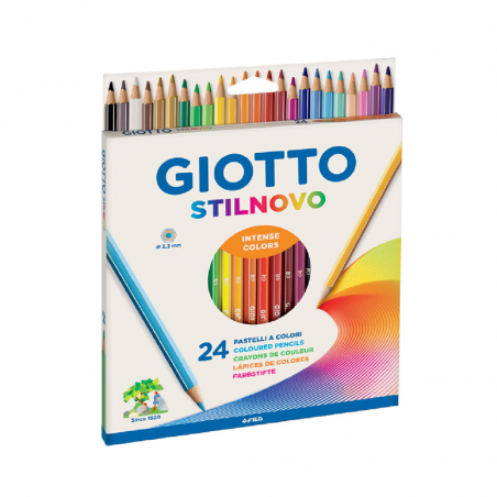 Lápices Stilnovo Giotto X 24 Colores